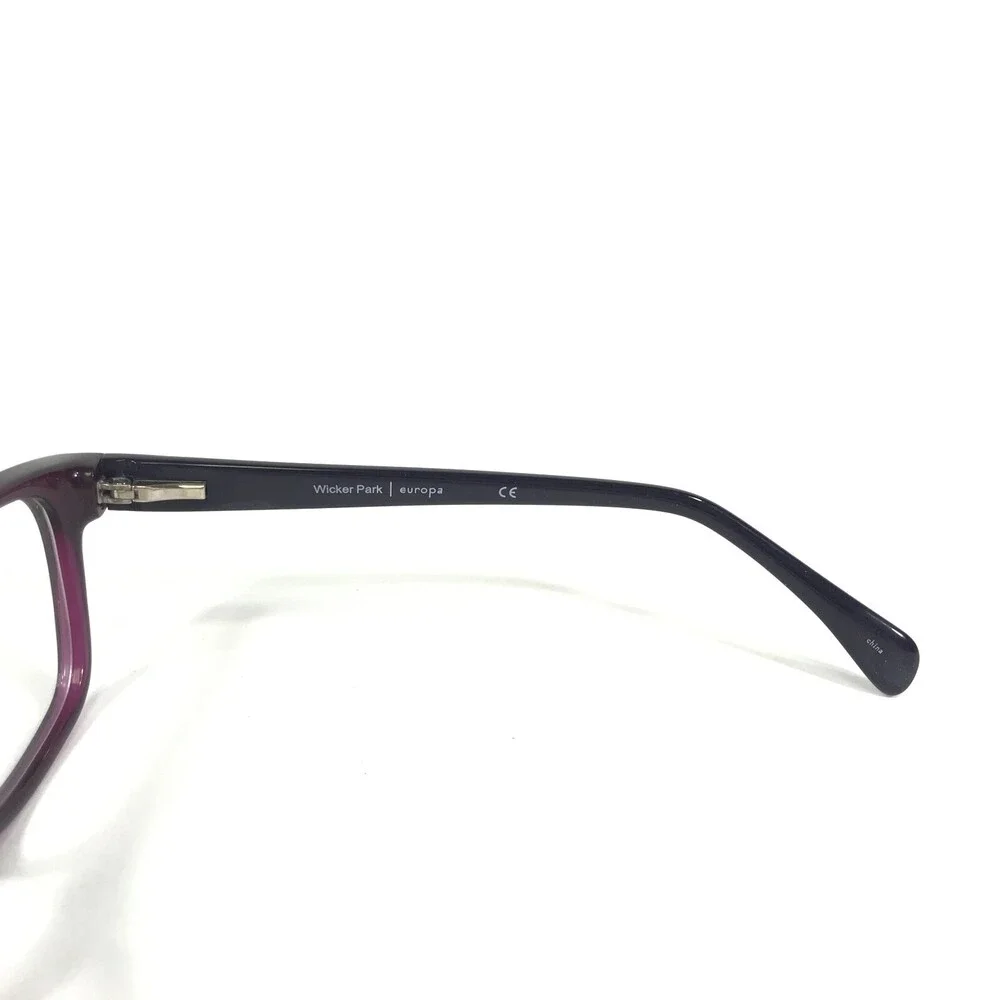 Wicker Park Eyeglasses Frames WK-106 C3 Purple Cat Eye Full Rim 51-17-135